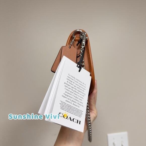 NWT Coach Limited Swinger 20 In Crystal Signature Jacquard Shoulder Bag CW568 - Picture 7 of 16